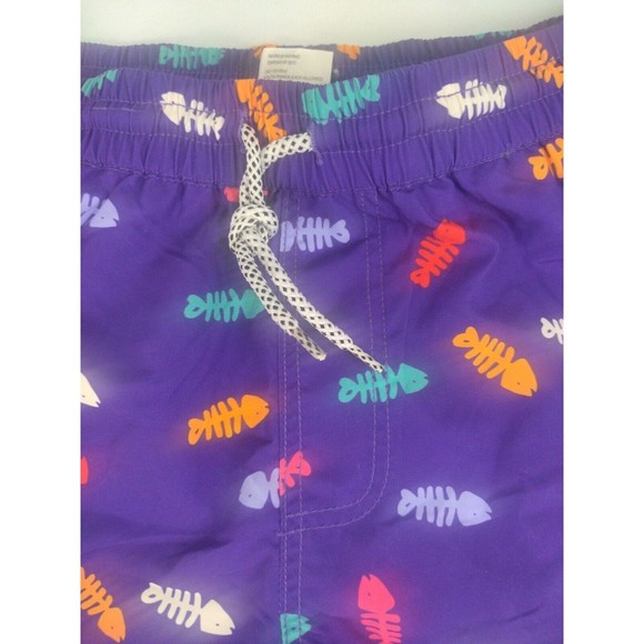 SWIM Board Shorts fish Multi color Youth Trunk Size Small - Picture 4 of 8